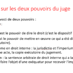 Cours EFB – exécution internationale