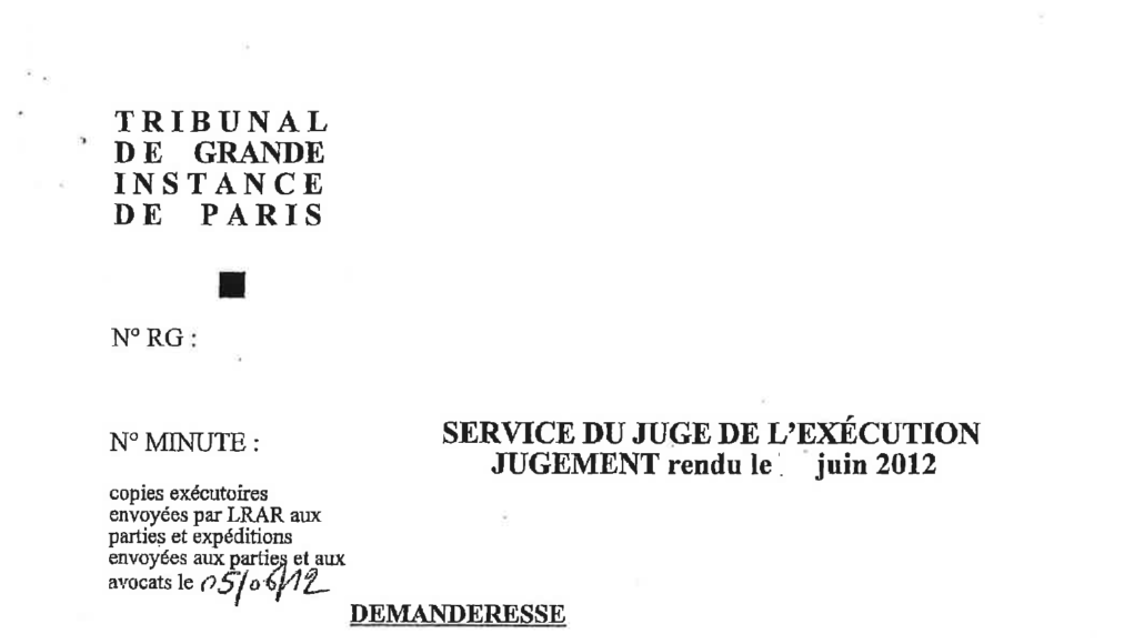 jugement JEX copie RPVA