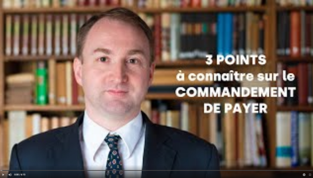 commandement saisie-vente